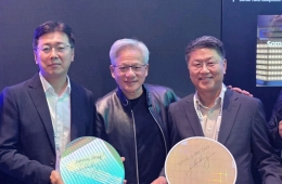 "삼성에 세계 최고 많다" 젠슨 황, 추론 반도체 '그록 3' 협업 발표