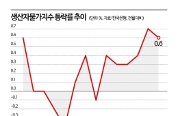 유가 급등·주가 상승에…생산자물가 6개월 연속 오름세 