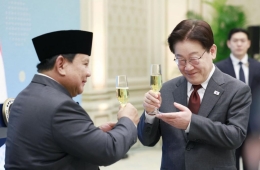 李대통령 "함께할 때 더 큰 의미"…인니 대통령 "함께 가면 멀리 간다"