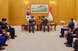 韓-인니 정상회담, '특별 포괄적 전략동반자' 격상…MOU 16건 체결