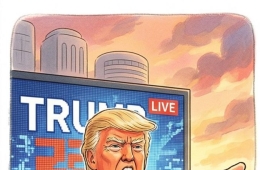 심장이 쿵쾅쿵쾅!<br> 내 잔고가 왜이래?<br> "트럼프, 그 입 좀…"