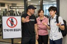 "17세 이하 오지마" 아파트 공동헬스장인데 웬 나이 차별?