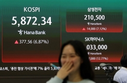 '중동 휴전' 호재에 코스피·코스닥 상승 마감