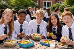 "살 찌는 음식 다 빼라" 심각한 아동 비만에 급식 손 보는 영국