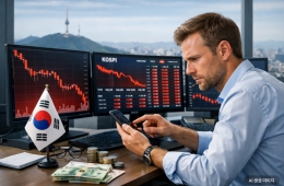 외국인, 지난달 韓주식 43.5조 팔았다...3개월 연속 순매도