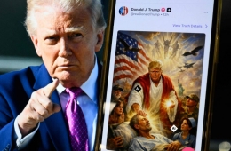 트럼프=예수…"반대하면 급진 좌파"