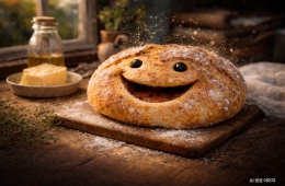 빵 하나에, 온동네가 빵긋 웃었다