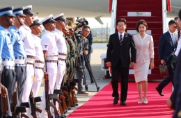  李대통령, 인도 뉴델리 도착…국빈 방문 일정 시작