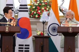 李대통령 "나프타 등 핵심 원자재 협력"…모디 "공급망 협력 강화"