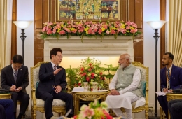 "완전히 다른 차원 협력" 뜻 모은 韓·인도 정상…15건 MOU·5년 공동전략비전 채택