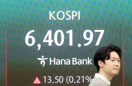 코스피, 사상 최고치 마감…6417.9