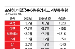 알루미늄·주석 운영재고 석달 만에 2배 줄었다