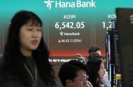 코스피 신고가에…증시 시총 첫 6000조원 돌파