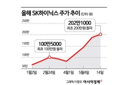 팔천피·30만전자·200만닉스 '초읽기'…삼전닉스, 코스피200 비중 첫 50%돌파