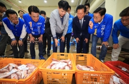 후보 등록 뒤 첫 주말…여야 지도부, 유세 지원 매진