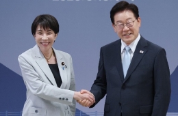 李대통령-다카이치, 확대회담 종료...72분간 진행 