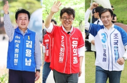 최대 격전지 '평택을'·'부산 북갑' 출구·예측조사에도 '오리무중'