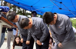 김승연 한화 회장 "유명 달리한 직원 최선 예우" 