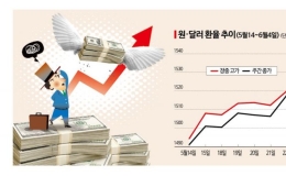 'Black Friday' Hits Both Stocks and Exchange Rate... Won-Dollar Approaches 1,550 During Trading (Comprehensive)