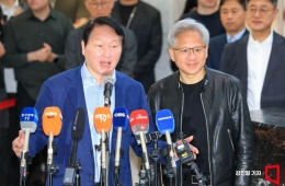 Jensen Huang Sweeps Through Korean Business Circles, Embracing Semiconductors, Robotics, and Communications