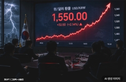 国民年金重启卖出远期外汇……出手给突破1550韩元的汇率降温