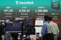 코스피, 장중 사상 첫 9000 돌파