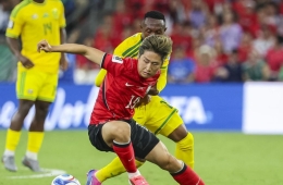 홍명보호, 남아공에 고전…전반 0-0 마무리