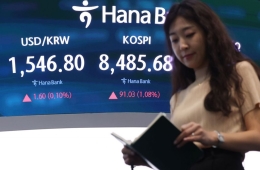 코스피, 81.83P 오른 8476.48 마감(0.97%↑)