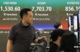 깜짝 실적도 소용없네…삼성전자 '셀온'에 코스피 털썩