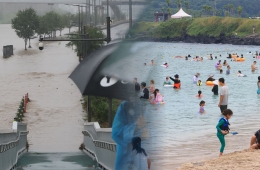 For the Capital Region, an Umbrella; for the South, a Parasol... Simultaneous Forecasts of Rain and Heatwave