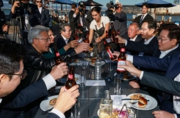 The AI Revolution Would Not Have Been Possible Without Korea"... Global CEOs Respond to President Lee's Vision for an 'AI Hub'