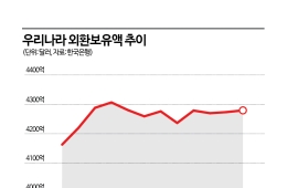 "환율 방어에도…" 7월 외환보유액 오히려 늘었다, 이유는