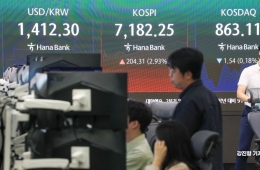 KOSPI Starts by Recovering 7,100 Mark... KOSDAQ Edges Down