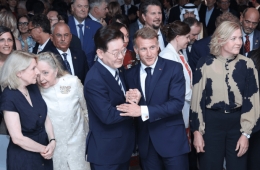 President Lee Arrives in Paris... Summit with Macron on the 8th to Discuss a 'New 140 Years' of Korea-France Cooperation
