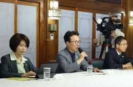 김민석 "기본소득당 등 진보세력과 연대…정치개혁 논의"