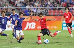 '엄지성 결승골' 한국 축구, 日 꺾고 사상 첫 AG 4연패