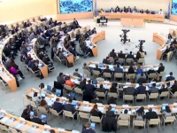 유엔인권이사회, 北인권결의안 채택…韓 포함 50개국 참여