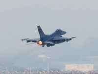 공군 F-16C 전투기 영주서 추락…조종사 1명 비상탈출