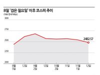 트럼프 당선에 몸살 세게 앓는 韓 증시…코스피 2500선 붕괴