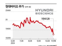 현대바이오, 주주배정 증자 소식에 연중 최저가