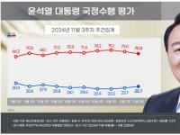 [폴폴뉴스]尹지지율 2주 연속 상승 25.7%…'6주만 20대 중반 회복'