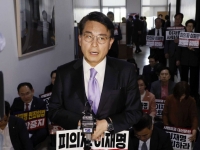 윤상현, 단일화 갈등에 