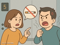아랫집 실내흡연에 매일이 지옥…