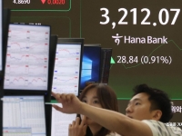 '파죽지세' 코스피, 3년10개월만에 장중 3200선 돌파