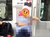 "의사 망신 제대로 시키네"…수술복 입고 임산부 배려석 앉은 남성