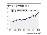 '깜짝 실적' 대덕전자, 시장 급락에도 최고가