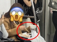 지하철에서 이걸 먹는다고?…