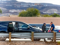 막히는 고속도로서 