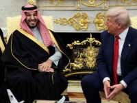 빈살만, 백악관서 