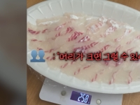 참돔 2㎏ 샀는데 회는 258g?…항의하니 "1㎏ 가격 환불해줄게"